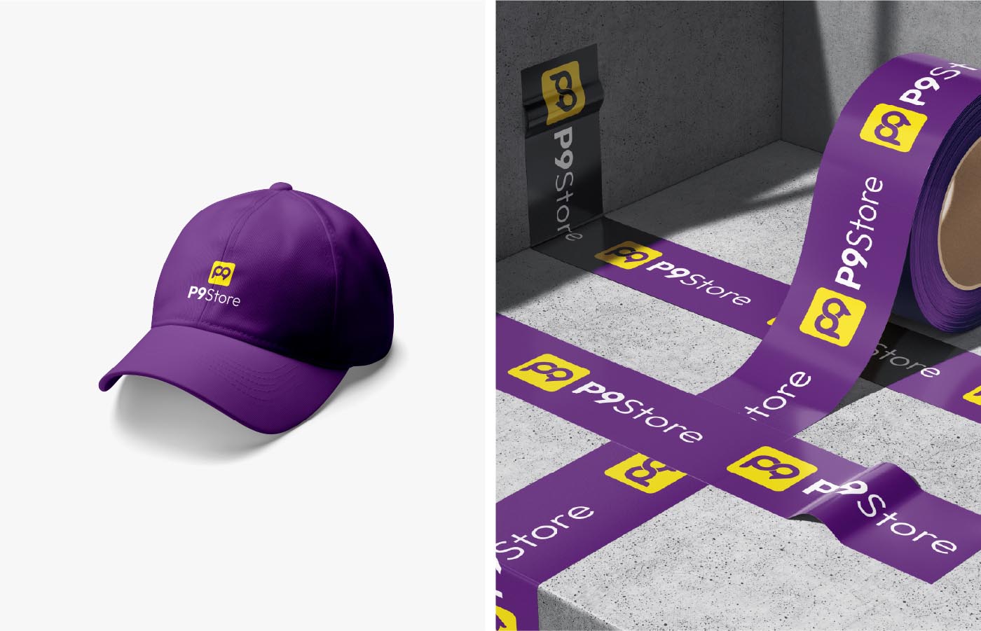 P9 Store Modern Brand Identity 10